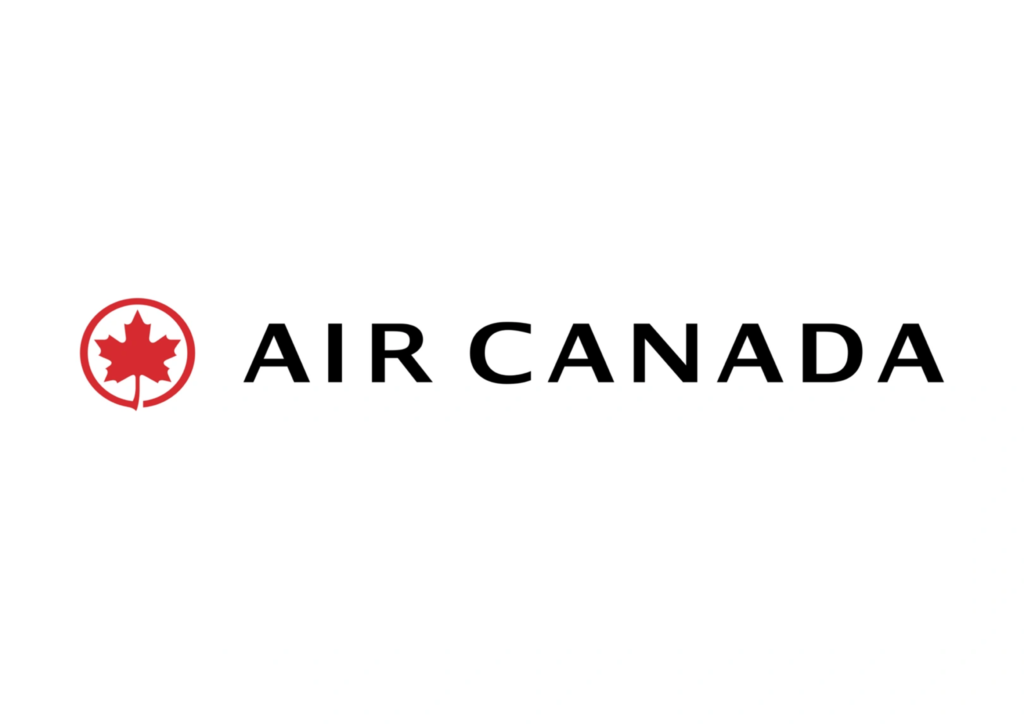 Air Canada paper tray liner, cooperative airline customer for custom printed inflight anti-slip paper tray mat supplier