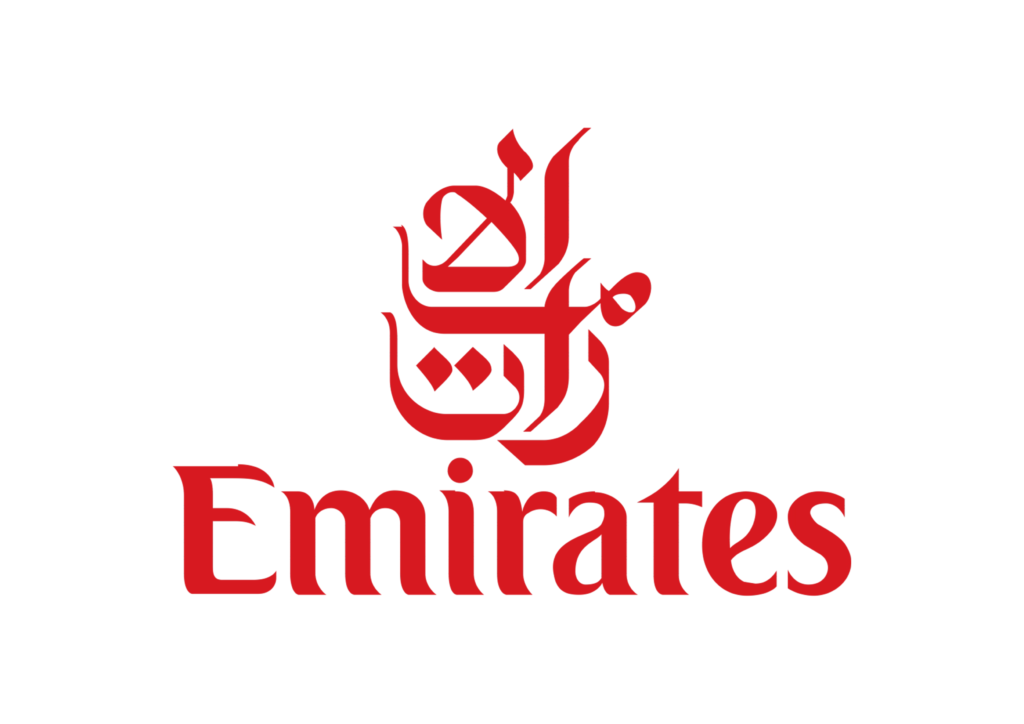 Emirates Airlines tray mat, our cooperative airline customer for custom printed inflight anti-slip paper tray mat